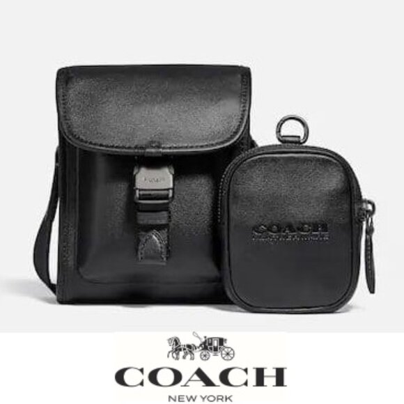 🥰 Coach Charter North/South Crossbody With Hybrid Pouch - Picture 1 of 11